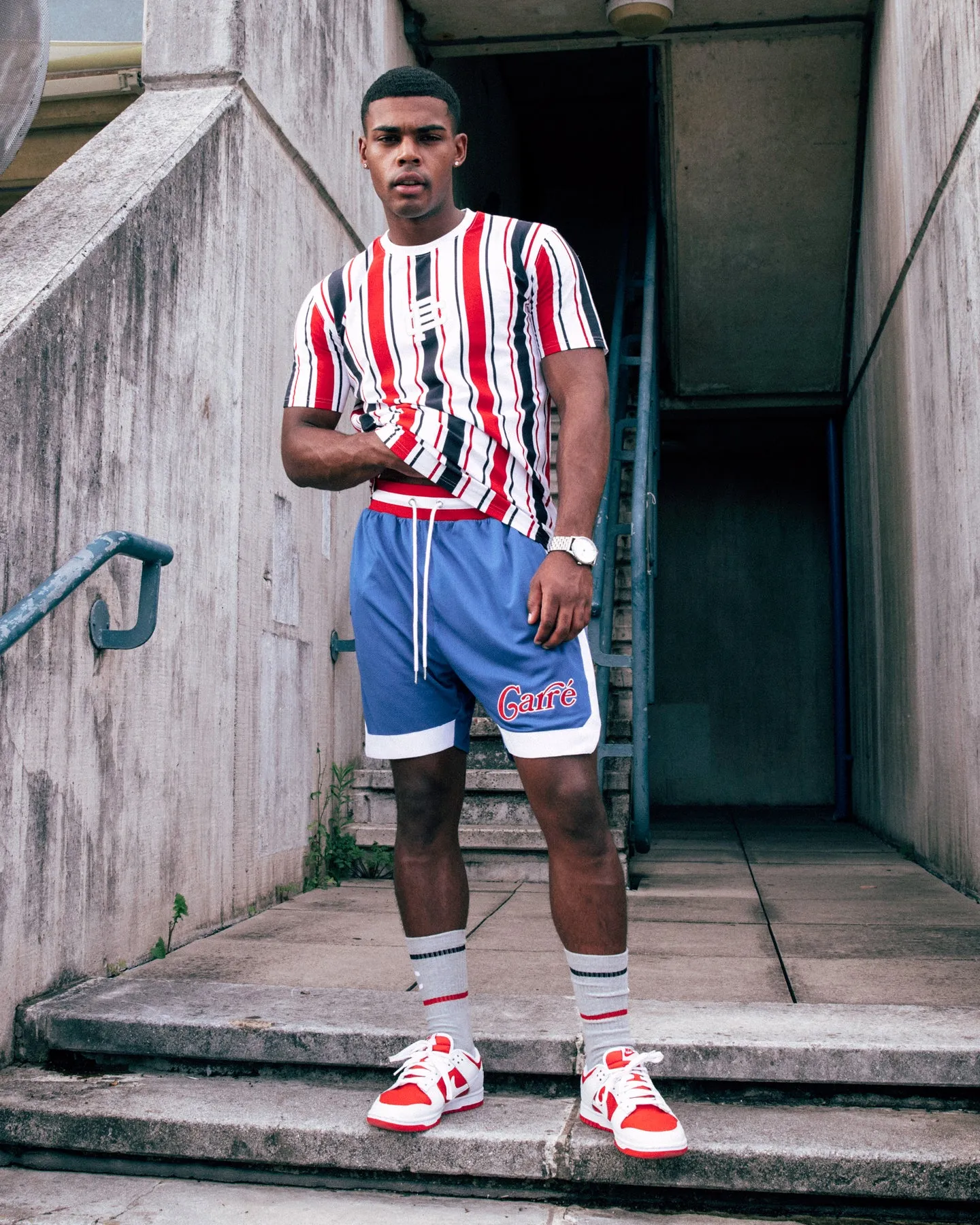 Carre Volle Ball Short Blue