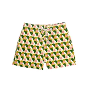 Classic Swim Shorts Green Bubblegum x Olimpia Zagnoli