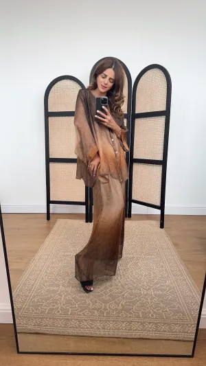 Mahek ombre coord coco
