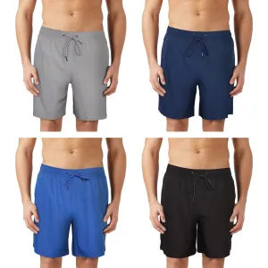 MX-SOL - Wholesale Big Men's Solid Swim Trunks