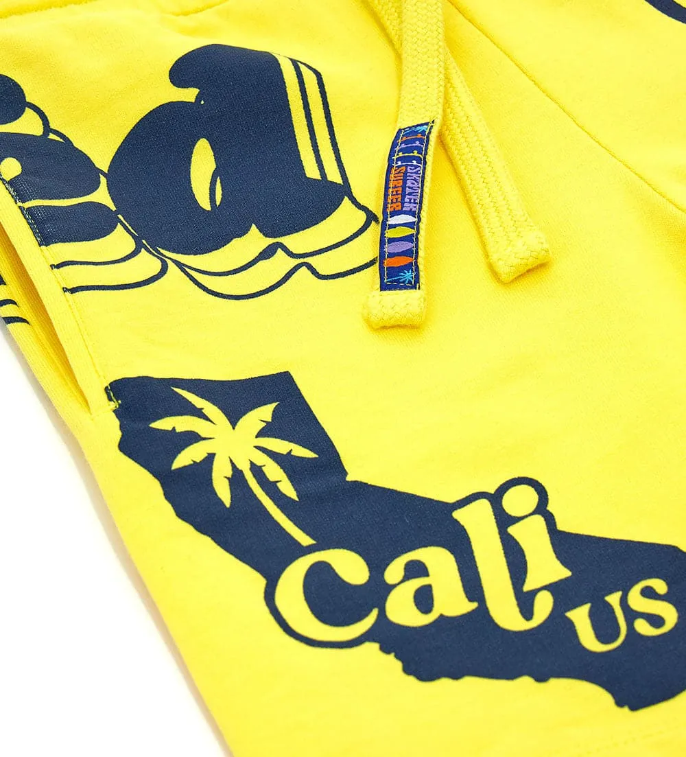 SKATE & SURF 100% COTTON FLEECE SHORTS
