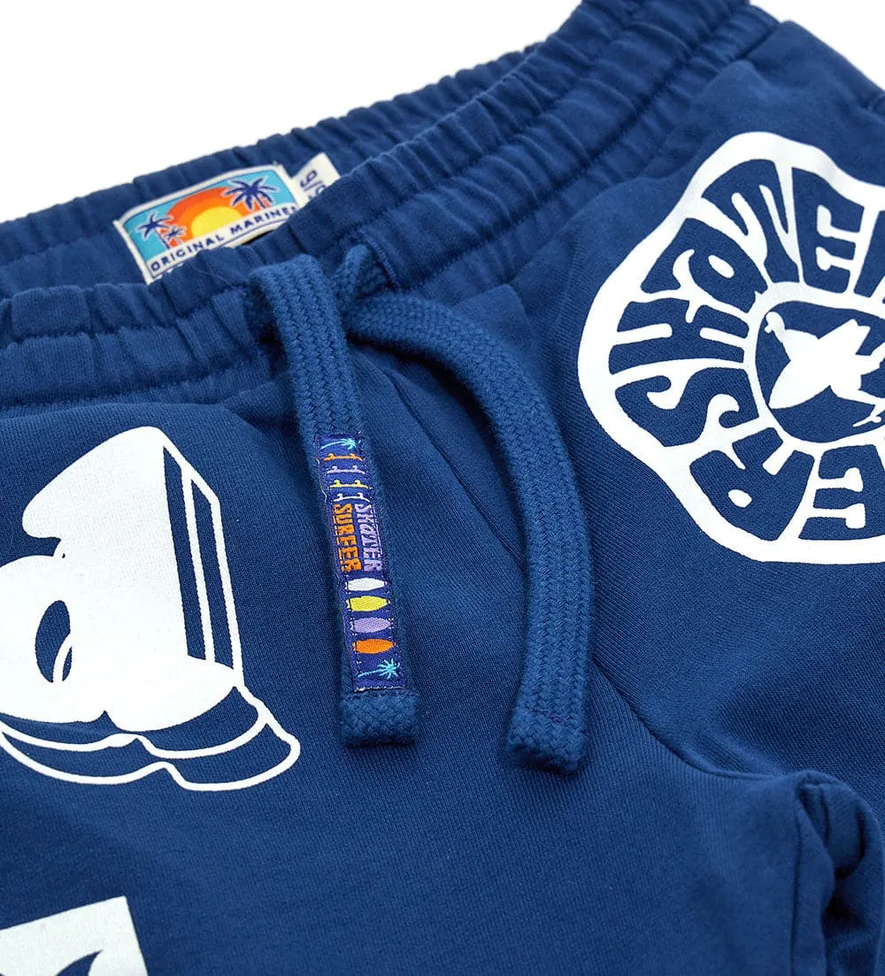 SKATE & SURF 100% COTTON FLEECE SHORTS