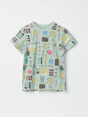 Sweet Treats Print Kids T-Shirt