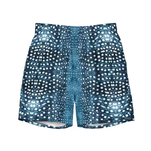 Whale Shark Mosaic Eco Swim Trunks